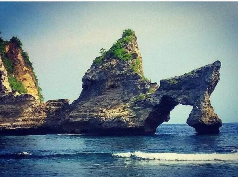 Penida Cottages At Diamond Beach Hills Pelilit Экстерьер фото
